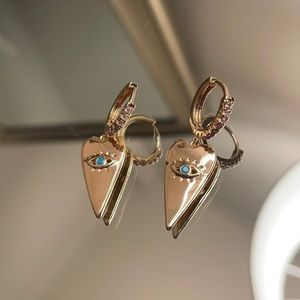 Trendy layer earrings